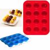 Silicone  Cavity Muffin Pan Mini Cookies Cupcake Bakeware Baking Tray Mold