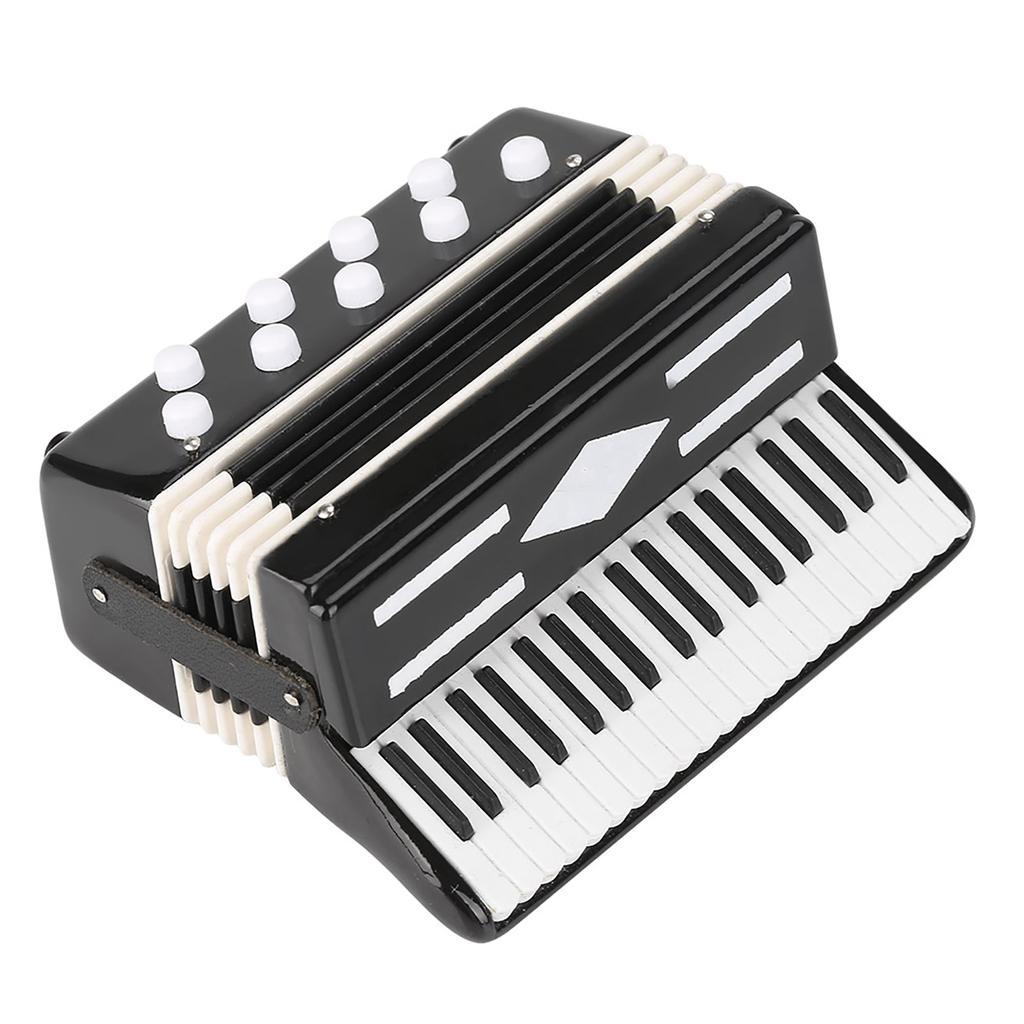 Miniature Accordion Model Display Mini Musical Ornaments Craft Home Decoration