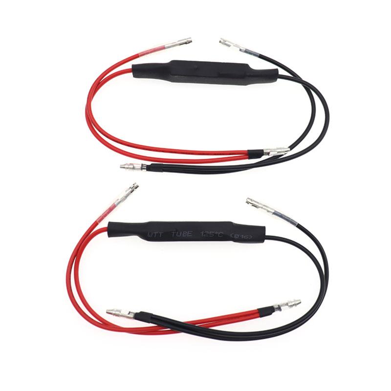 2x Универсальный 10 Вт 10 Ом мотоциклетный указатель поворота светодиодный индикатор нагрузочный резистор адаптер реле вспышки мигалка исправление ошибки для Honda