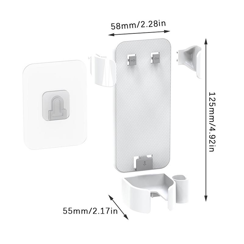 Держатель для выпрямителя для волос, настенный фен, расческа, органайзер для ванной комнаты, аксессуары для дома, инструменты для хранения, перфорация бесплатно