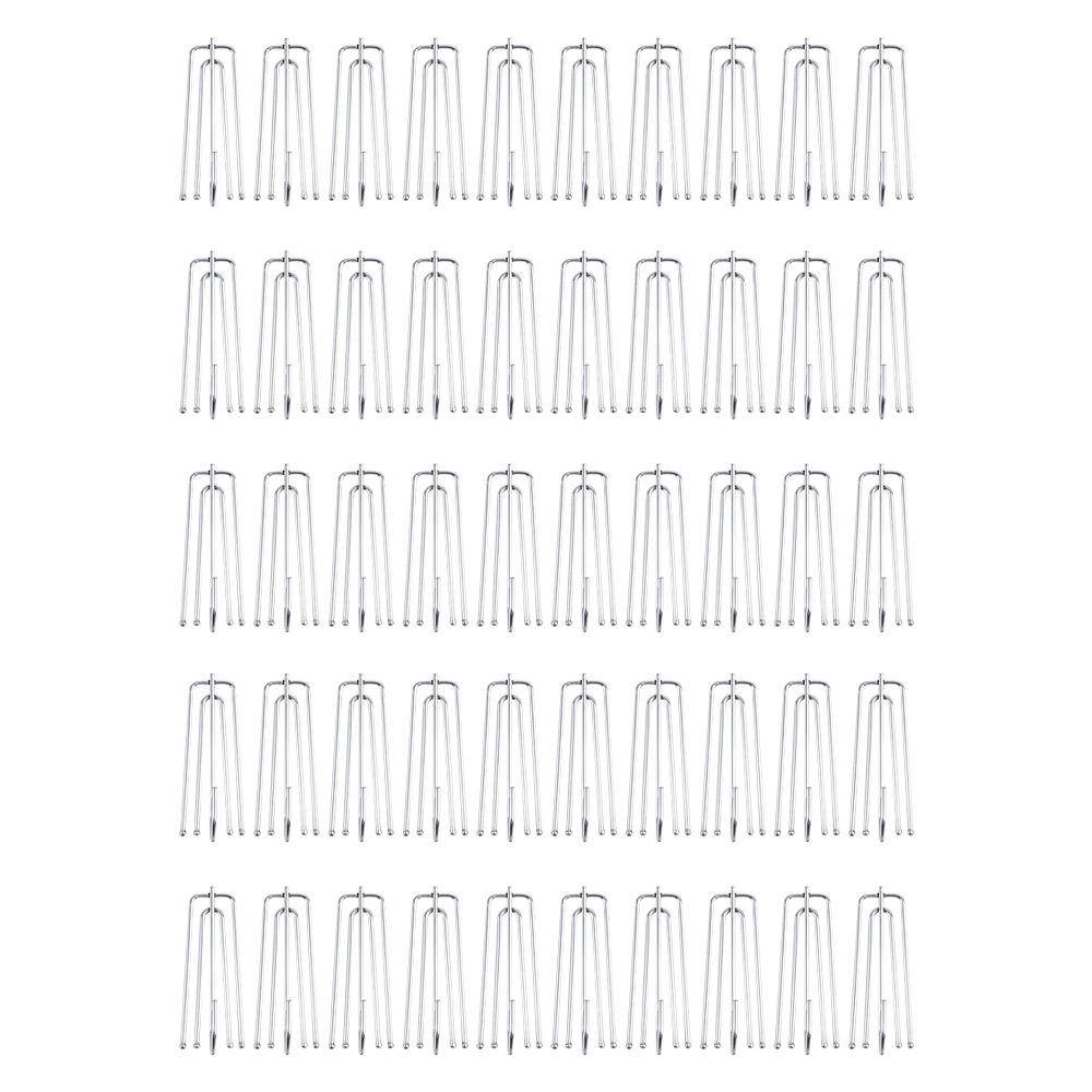10/30/50 Pcs Durable Four-Claw Hook Bathroom Curtain Hangers Window Door Pleat Clips Drapery Hook Drapes Pin Curtain Hooks