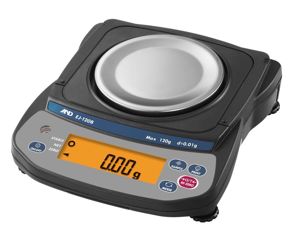 Personal Balance Minimum Pan A&D EJ-120B (Capacity 120g, Readability 0.01g, Dimensions 110mm, Uncertified)