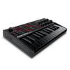 Akai Pro MIDI Keyboard, 25-Key USB, Velocity-Sensitive 8-Pad, Music Production Software, MPK Mini Mk3, Black