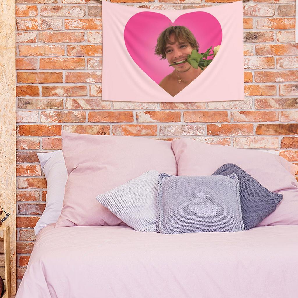 Pinks American Flag Tapestry Gift For Woman For Man Loves Wall Art Tapestry Poster Gifts Gift