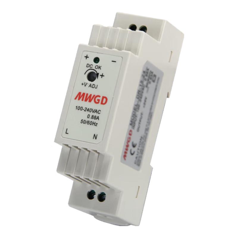 MWGD DR-15 Series 15W DIN Rail Switching Power Supply