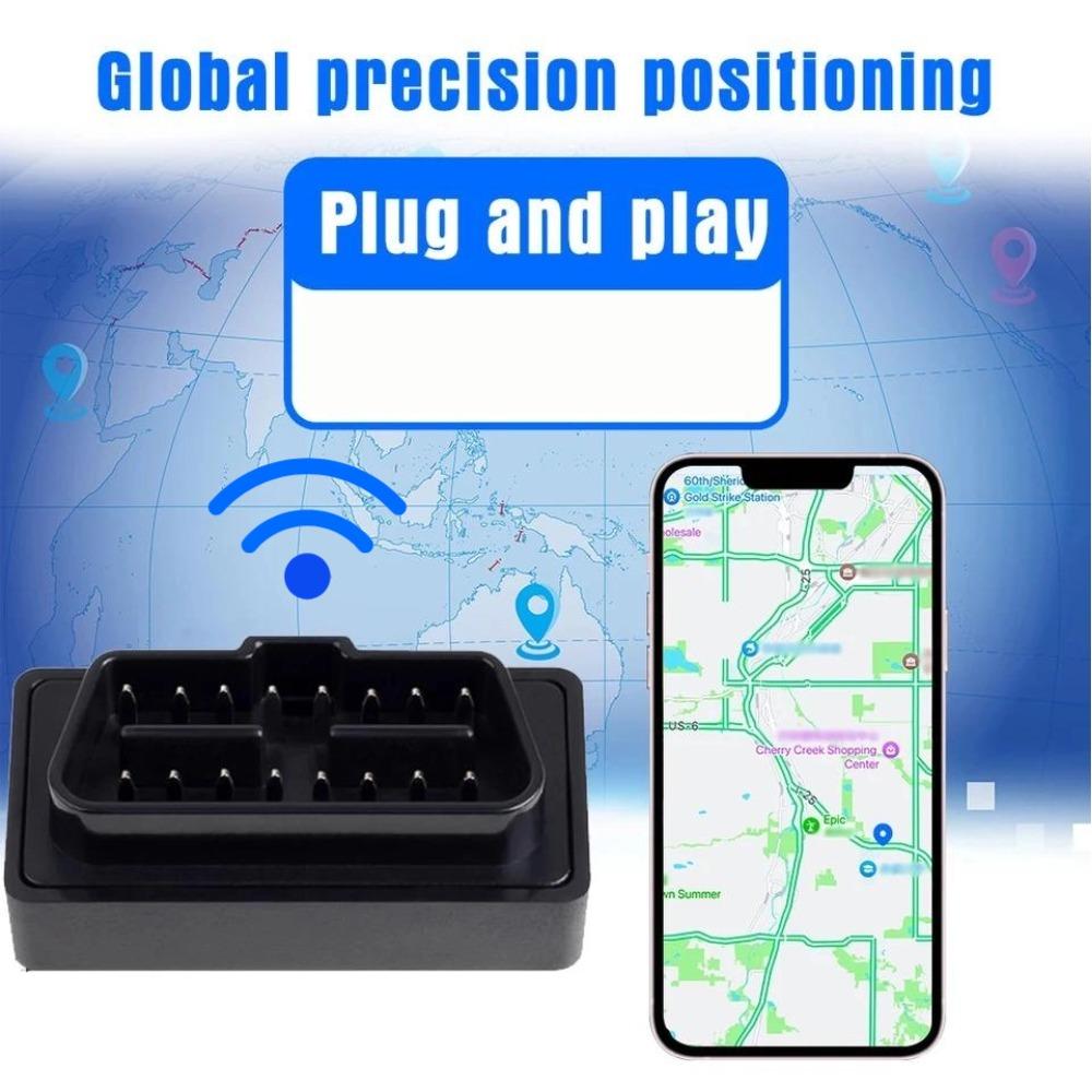 Мини OBD GPS-трекер с приложением Find My для Apple, GPS-локатор для автомобиля, противоугонное устройство слежения, бесплатное приложение для мониторинга