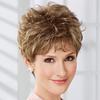 Короткие Натуральные Пушистые Светлые Парики Мягкие Волосы Ежедневный Косплей Серебристо-Серый Золотисто-Коричневый Кудрявые Синтетические Волосы Термостойкое Волокно