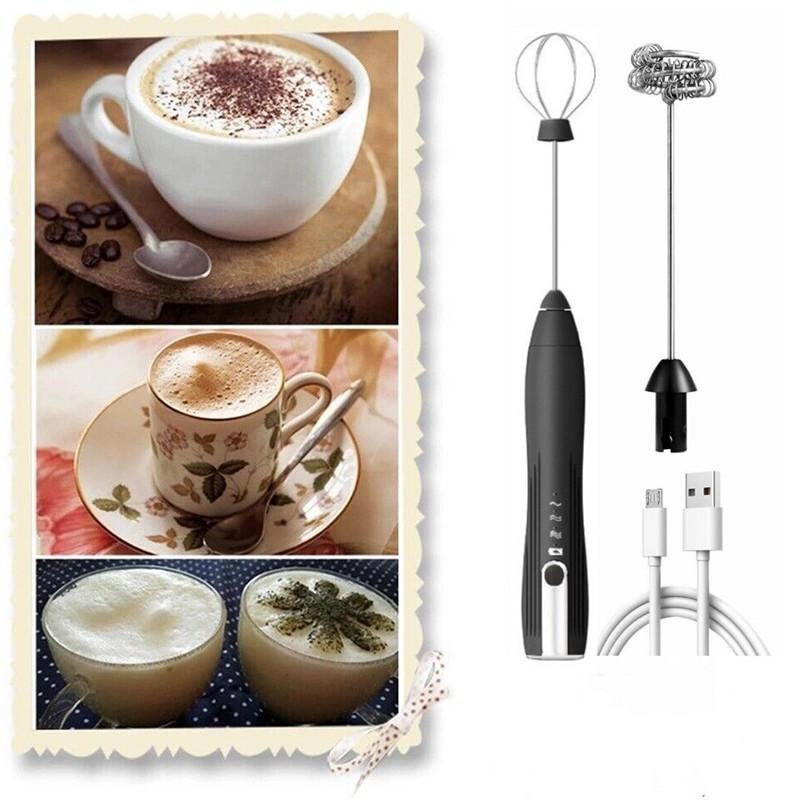 Электрический венчик 3-в-1, 3 регулируемых скорости, электрический бытовой венчик для яиц, ручной мини-пенопласт, миксер