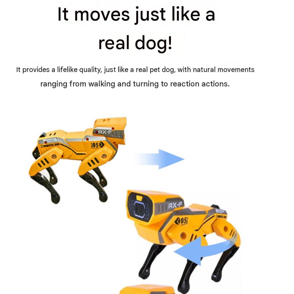 CyberDog Smart LED Sound Remote Control Toy Walking Robot Dog RC Toy