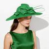 New Summer Imitation Hemp British Style Top Hat Children Elegant Banquet Retro Headdress