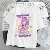 Летняя модная футболка Harajuku с японским аниме, уличная футболка унисекс с короткими рукавами, свободная футболка большого размера