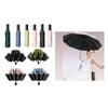 Compact Travel Umbrella Windproof Rainproof Mini Folding Parasol with 99% UV Protection Black Anti UV Coating