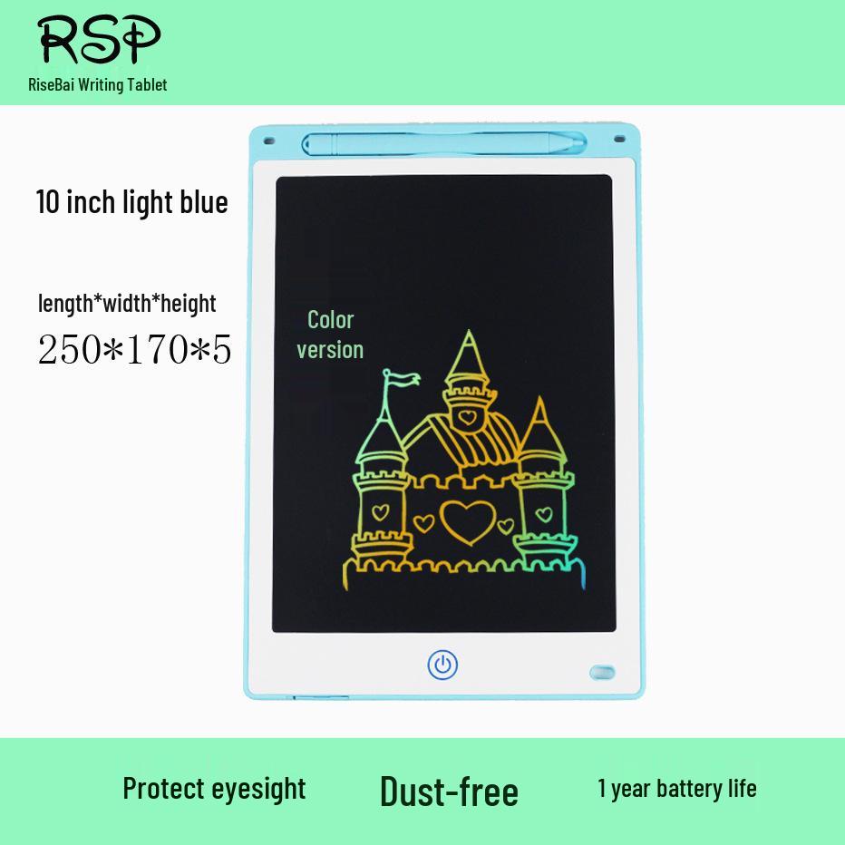 White LCD Drawing Board for Kids - 8.5", 10", 12" Educational Handwriting & Art Toy