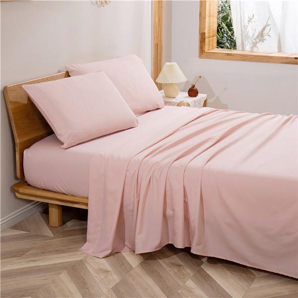 Bedding Set 4PCS /3PCS Full Set Bed Mattress Flat Sheet Mattress Cover Deep Pocket Sheet with Elastic Band