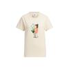 Оригиналы X Charr Morita Capsule Collection с мультяшным растительным принтом, повседневная спортивная футболка с короткими рукавами, женские топы Off-White HR3471