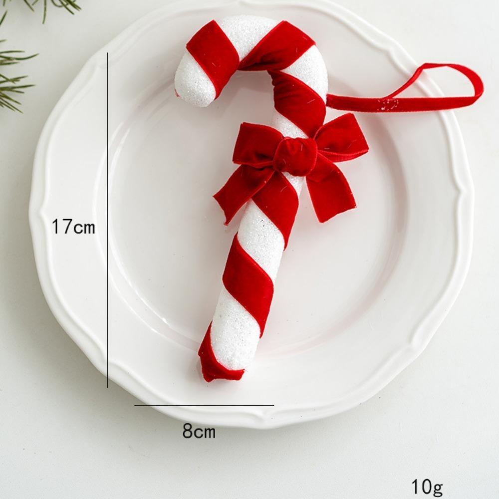 Multicolor Christmas Lollipop Decorations Foam Party Supplies Hanging Pendants Photo Props Cartoon Candy Cane
