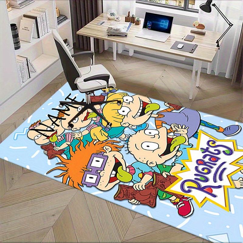 Rugrats, Adventure Office Carpet Soft Polyester Entrance Carpet Washable Non slip Machine Washable I