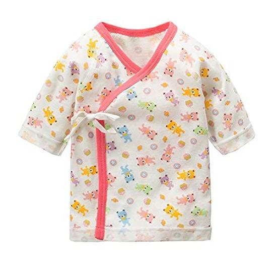 Litchii Guusii Комбинезон для новорожденного, хлопок, с длинным рукавом, милое розовое белье, набор из 6 предметов, майки, майки, 100% одежда,