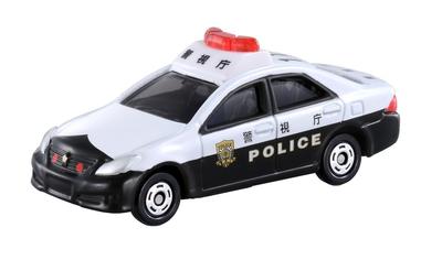 TAKARA TOMY Toyota Crown Patrol Car Мини-машинка, игрушечная машинка для детей от 3 лет Блистерная упаковка Соответствует стандартам безопасности игрушек Сертификация ST Mark TOMICA