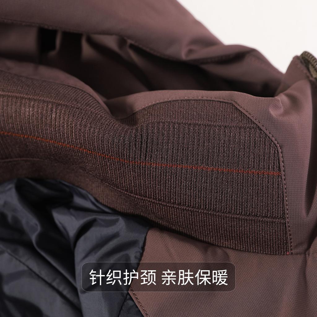 Lightweight Outdoor Warm Thick Hooded Down Jacket Men's Short Down Jacket