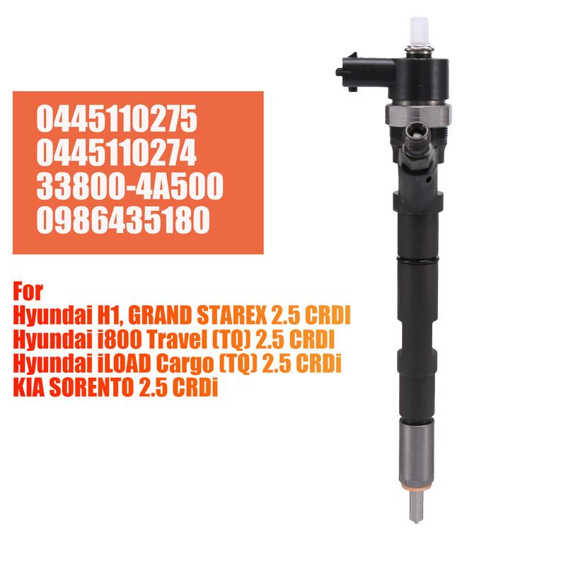 Новая форсунка дизельная 33800-4A500 0445110275 0445110274 Для Hyundai Starex H1 I800 iLoad / KIA Sorento 2.5 CRDI D4CB