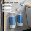 Одноразовый растворяющийся набор туалетной щетки - Легкая уборка из угла в угол