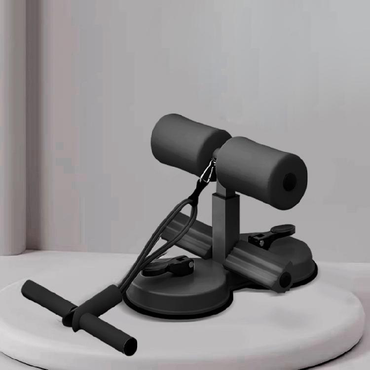 Sit Up Assistant Device Adjust Floor Sit Up Bar with Strong Suctions Cups