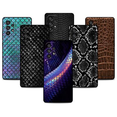 Чехол для Samsung Galaxy A52 A12 A51 A32 A21s A71 A53 A13 A32 A72 A31 A33 A22 A03 A41 Чехол для телефона с принтом змеиной кожи