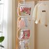 Removable Multi-Clips Drying Hanger Plastic Hanging Drying Rack Socks Drying Hanger  Underwear