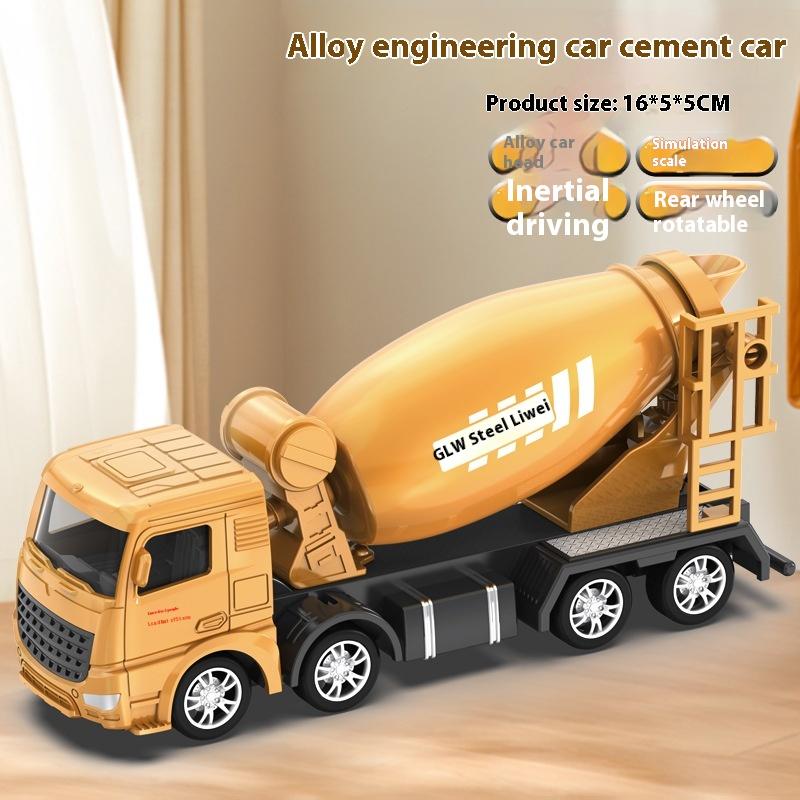 Сплав Моделирование Инженерный кран Башенный кран Модель автомобиля Подарочные украшения для торта Детские игрушки
