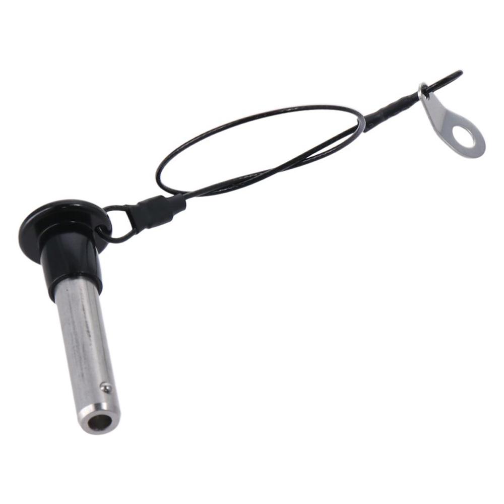 Stainless Steel Push-Button Locking Diameter 6/8/10mm with 25cm Wire Durable Quick Release Pin