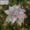 Maple Leaf Decorations Simulated Christmas Flower Fabric Material