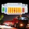 Universal 24V 12LEDS Car Truck Side Marker Lights Car External Lights Signal Indicator Lamp Warning Tail Light Trailer Lorry