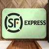 Logistics S-SF E-Express Floor Mat Soft Flannel Entrance Door Mat Non Slip Absorbent Bathroom Bedroom Floor Rug