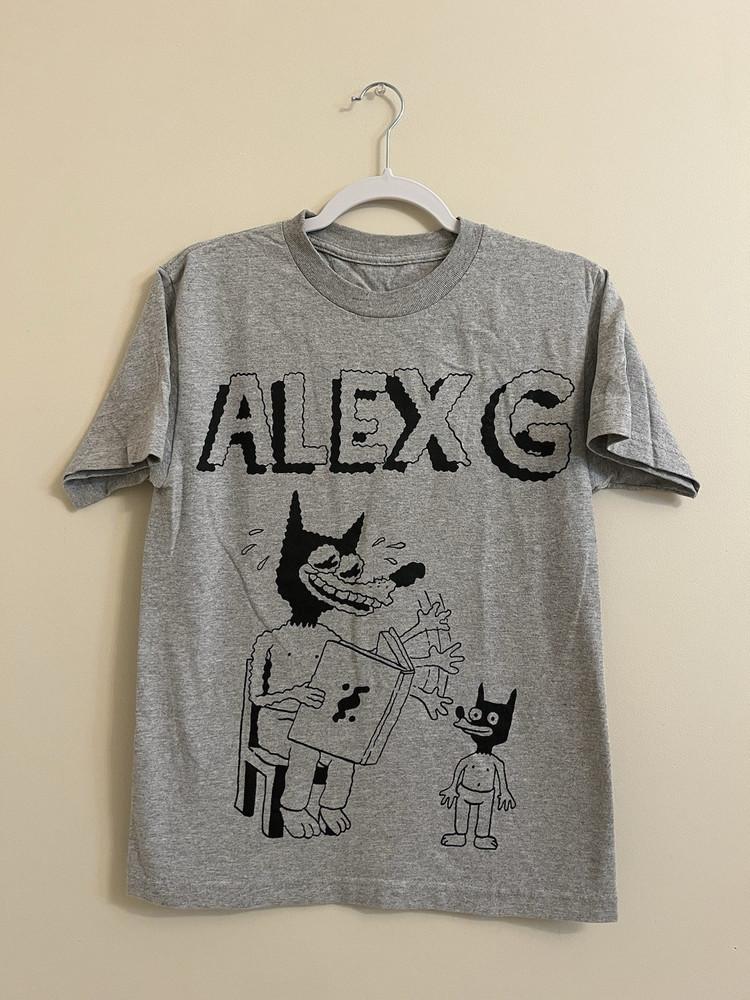 Новая хлопковая футболка Alex G для мужчин и женщин, все размеры S5XL, для фанатов, спортивная, серая, NZ1773, унисекс