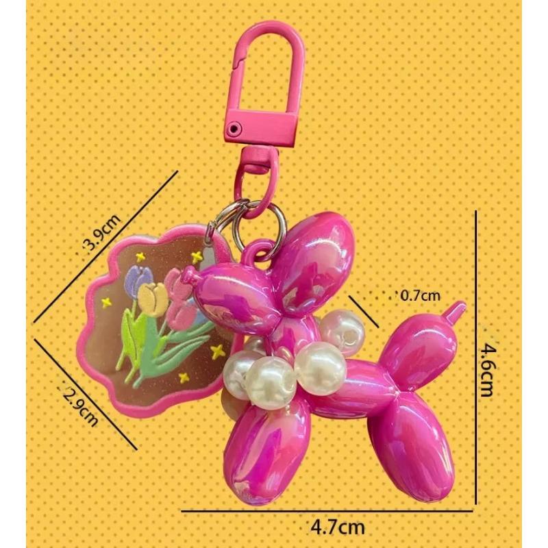 Мультяшный телефон цепочка бусина пузырь собака брелок чехол для телефона DIY аксессуар девушка сердце подвеска цепочка сумка кулон