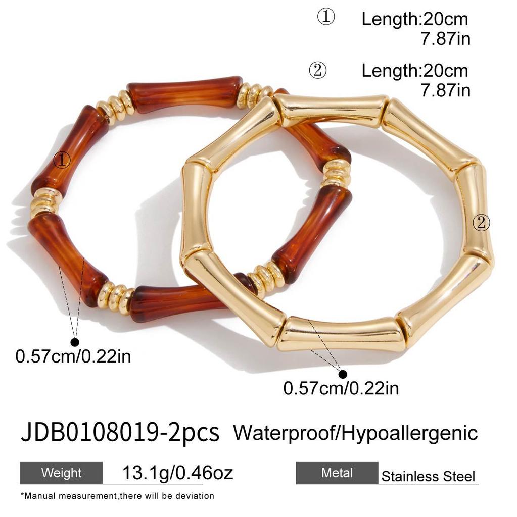JYL TS Bracelet  Bamboo Style Invokes Growth & Resilience