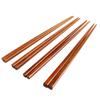 G&Home Natural Lacquered Wooden Chopsticks, 1 Set (4 Pieces), 4 Chopsticks, Korean Popular Tableware