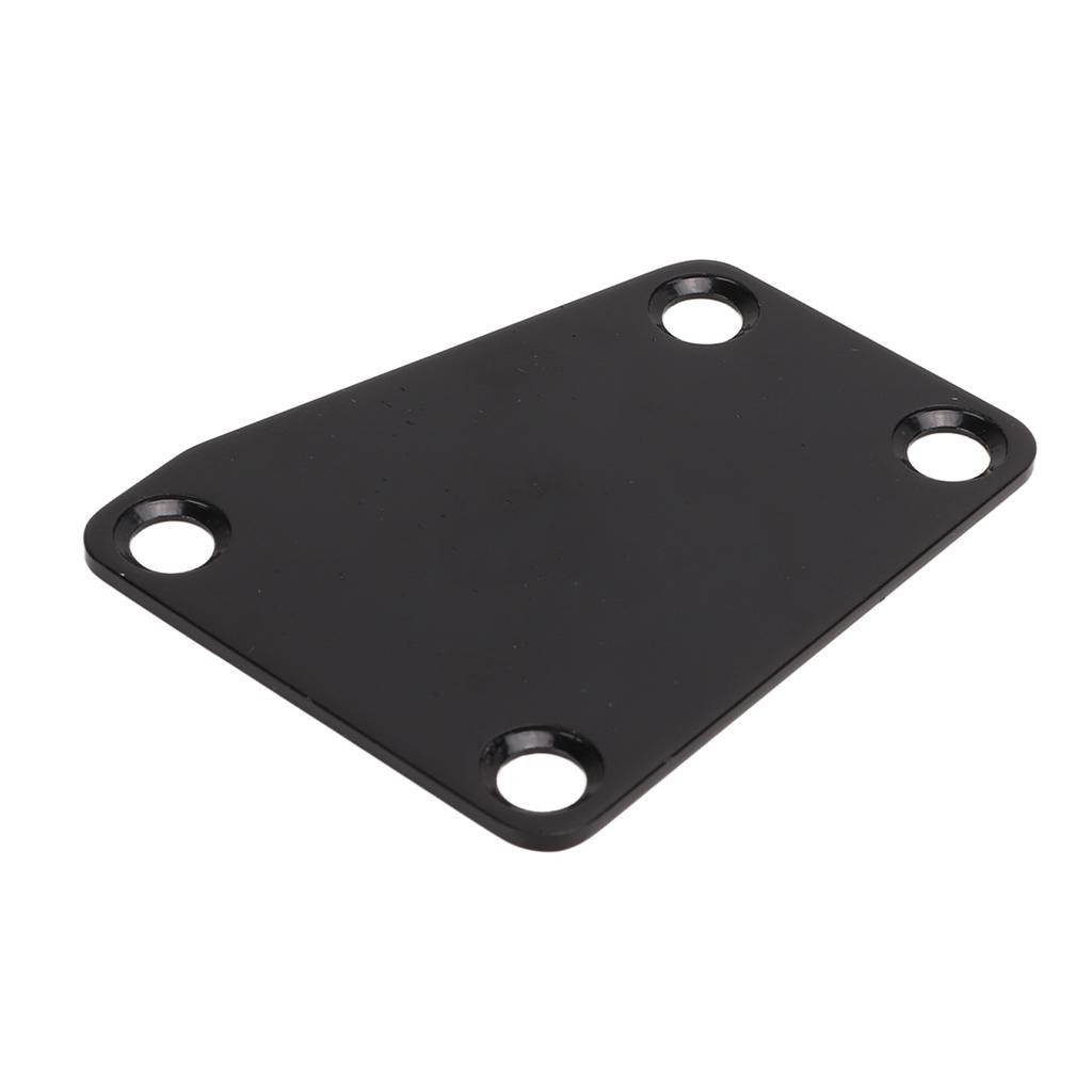 Металлическая трапециевидная накладка на гриф электрогитары с винтом для замены Черная