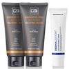 Grooming Lab Универсальный косметический набор для мужчин, гель для душа 300 мл 2 шт + крем 100 мл, 1 набор