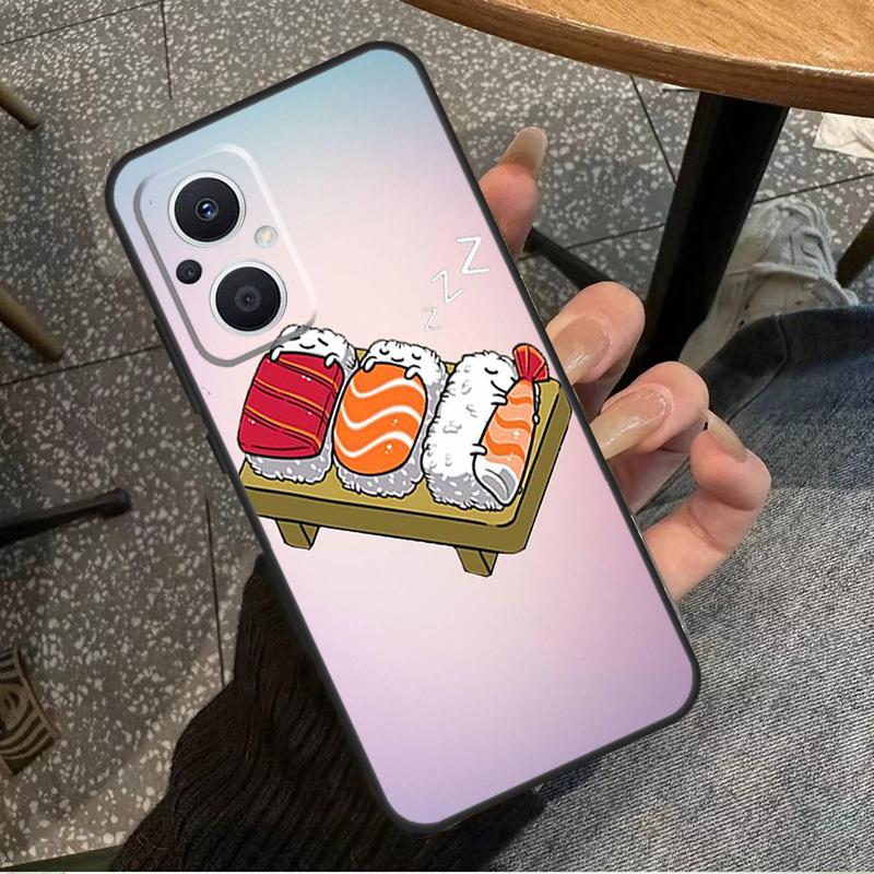 Милая толпа суши Чехол для OPPO Reno 10 11 12 13 14 Pro 7 8 Lite 8T 11F 12F 13F 14F OPPO Find X8 X9 X5 X6 Pro