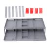 Drawer Organizer Single Row Expandable Folding Jewelry Organizer Tray Earring Storage Display Case