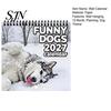 Academic Year Wall Organizer Funny Dogs 2027 Calendar, Jan to Dec 12 Month Functional Desk Decor Hanging Planner with Thick Paper for Home Office
