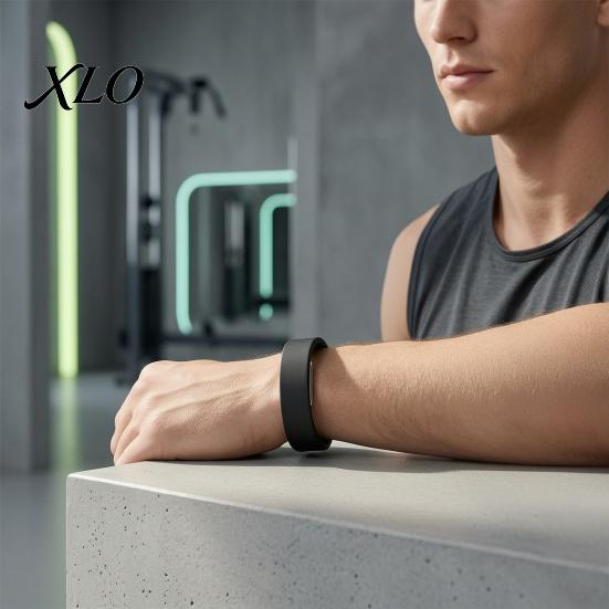 Replacement Wrist Strap for Fitness Tracker Bands Hume Band 2.0, Breathable Silicone Water Resistant Exercise Tracker, Adjustable Anti-Sweat Wristband