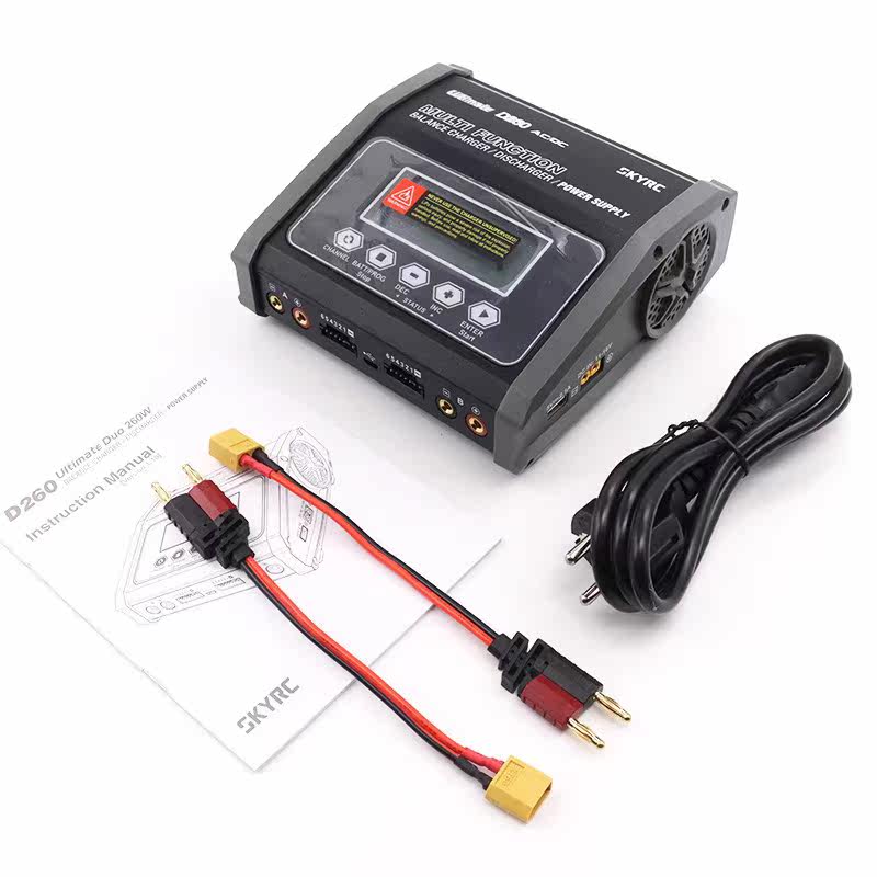SKYRC D260 Dual Channel Intelligent Balance Charger/Discharger/Power Supply
