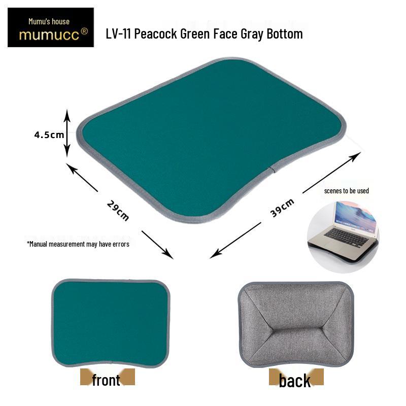 Mumujia Portable Foam Particle Laptop & Tablet Bed Desk Pillow Table