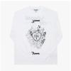 Ganni Graphic Logo Recut Heavy Women S Long Sleeve Tee T4139