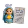 Pocket Hug Virgin Pocket Hug from Jesus or Mary Mini Mary Figurine with Card Emotional Support Pocket Hug Token Keepsake for Friends Family Thank You