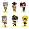 1 шт. Аниме JoJo's Bizarre Adventure Фигурки Действия Статуя Кудзё Джотаро Хигашиката Джоске Рохан ПВХ Модель Коллекция Детская Игрушка