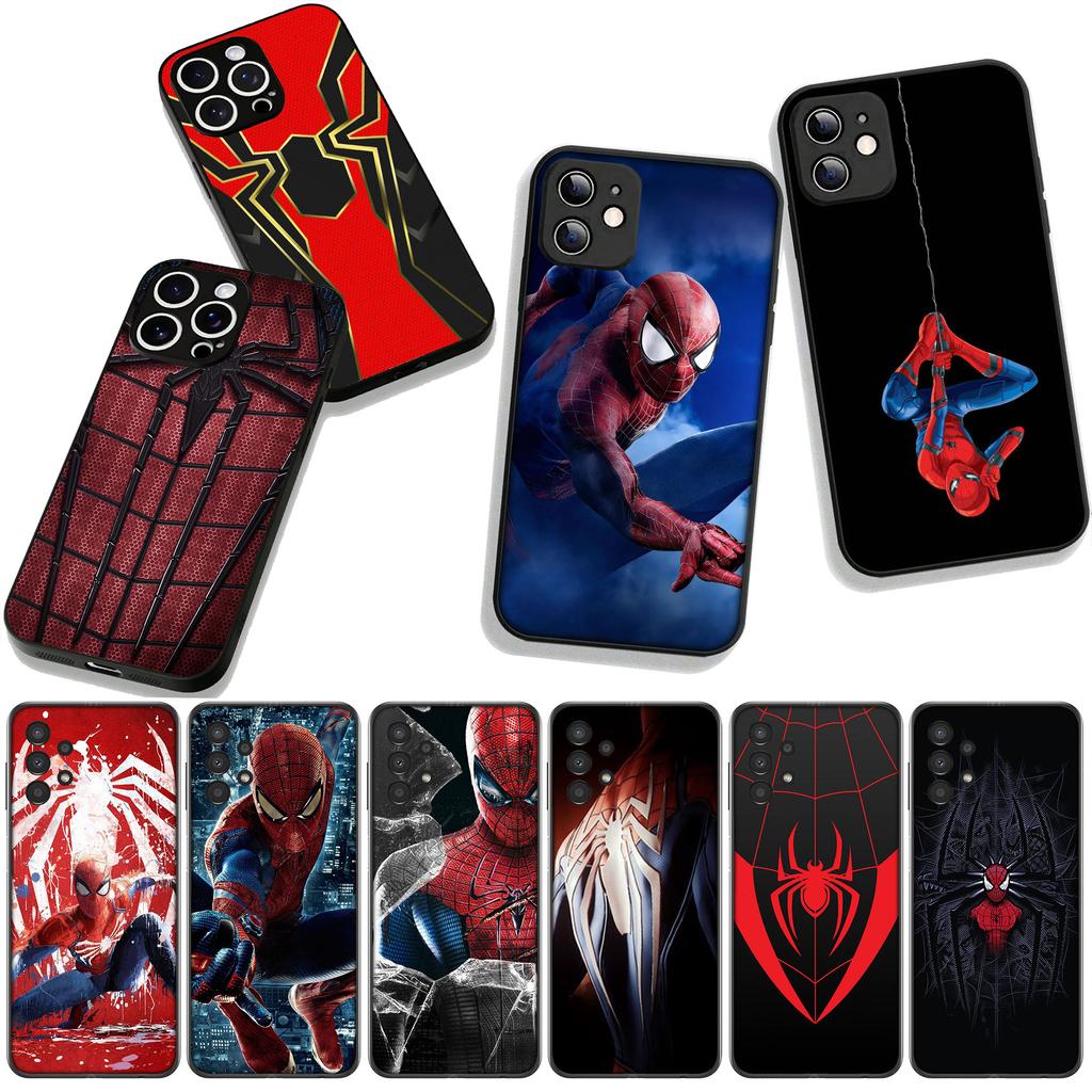 Cover for Xiaomi Redmi Note 11 15 8 9 10 Pro Plus A5 9A 9T 10A 10C 9C NFC 15C 8T Casing Phone Case Spider Man Marvel Spiderman